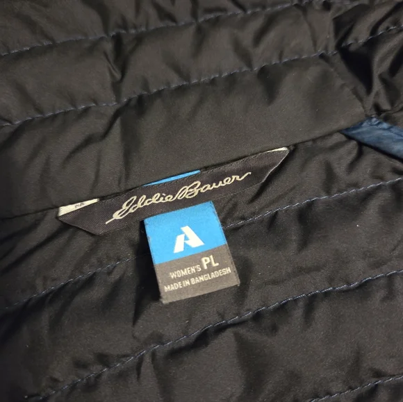 Eddie Bauer Microtherm Down Hooded Womens Jacket - Picture 7 of 11